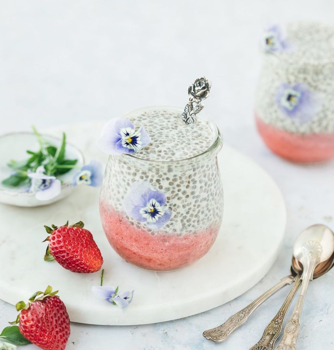 Lavender and Earl Grey Chia Pudding