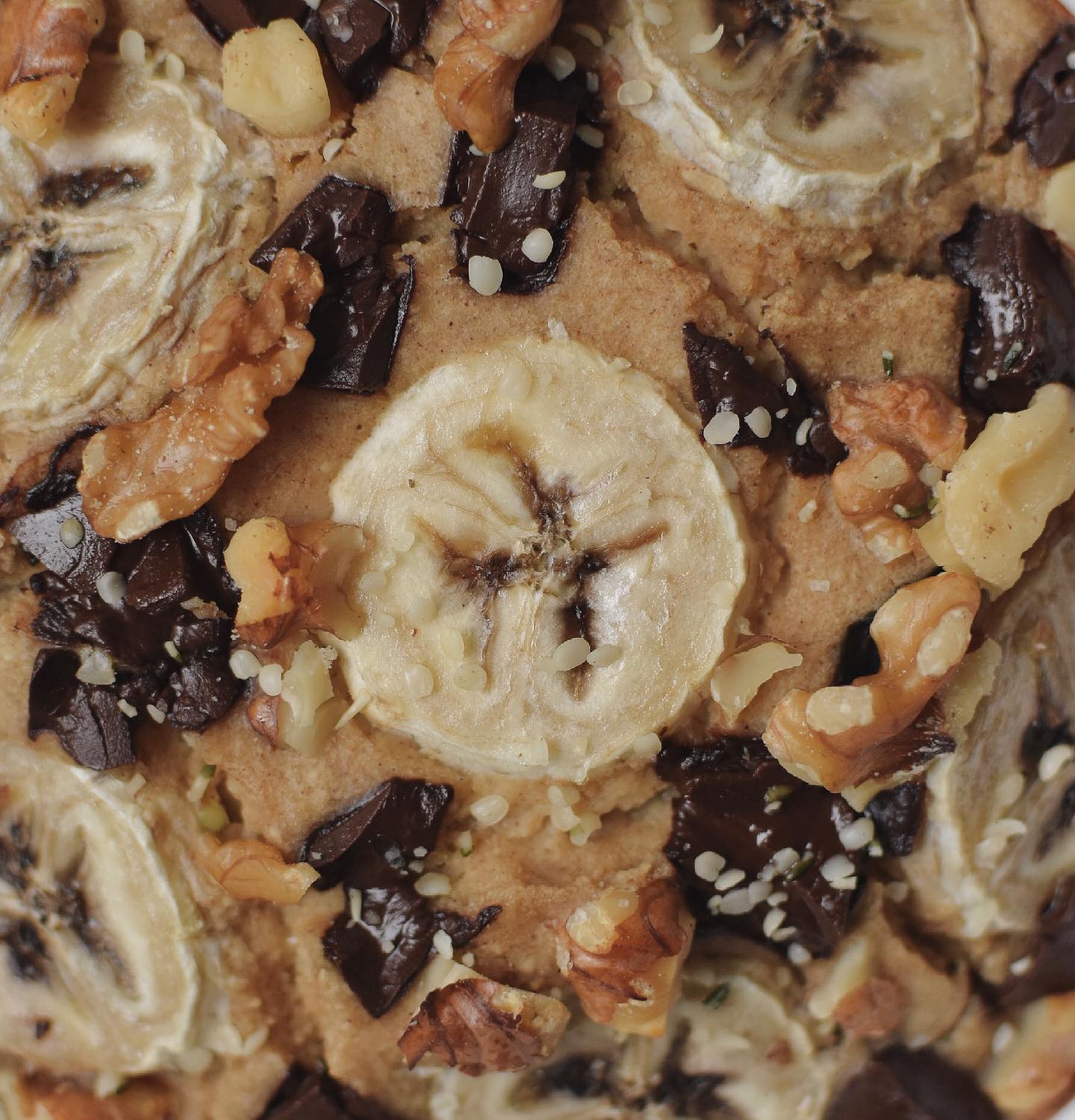 Vegan Banana Bread Baked Oatmeal