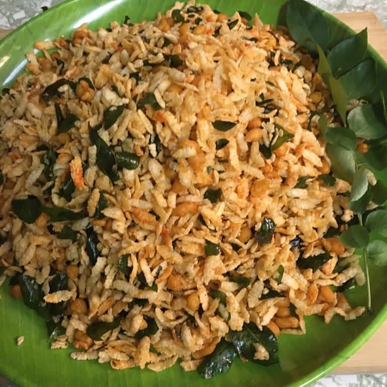 Flattened Rice Chivda Snack