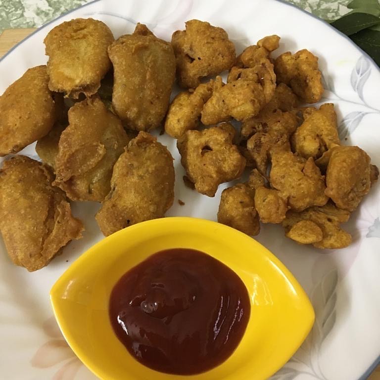 Potato and Onion Fritters