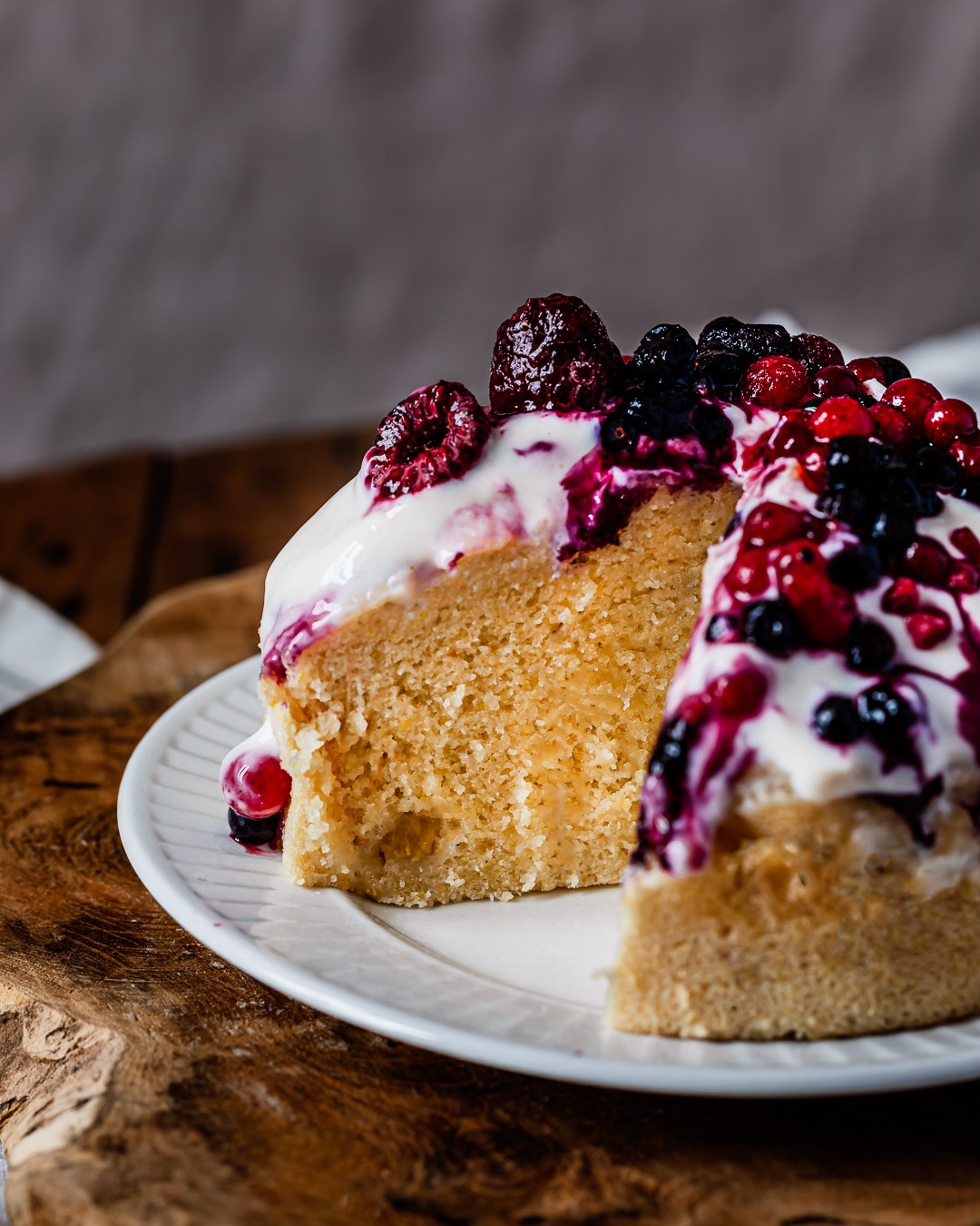 Peach Yogurt Steamed Cake (Vegan/gluten-Free)