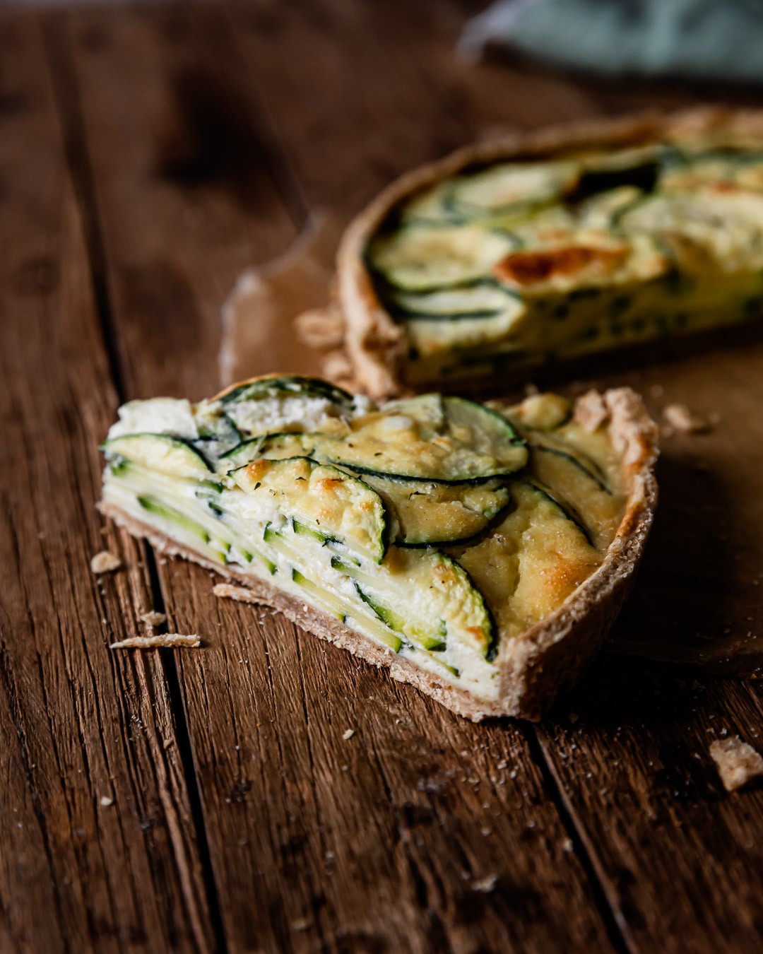 Super Simple Vegan Zucchini Pie