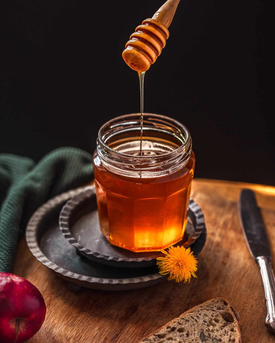Homemade Vegan Dandelion Honey
