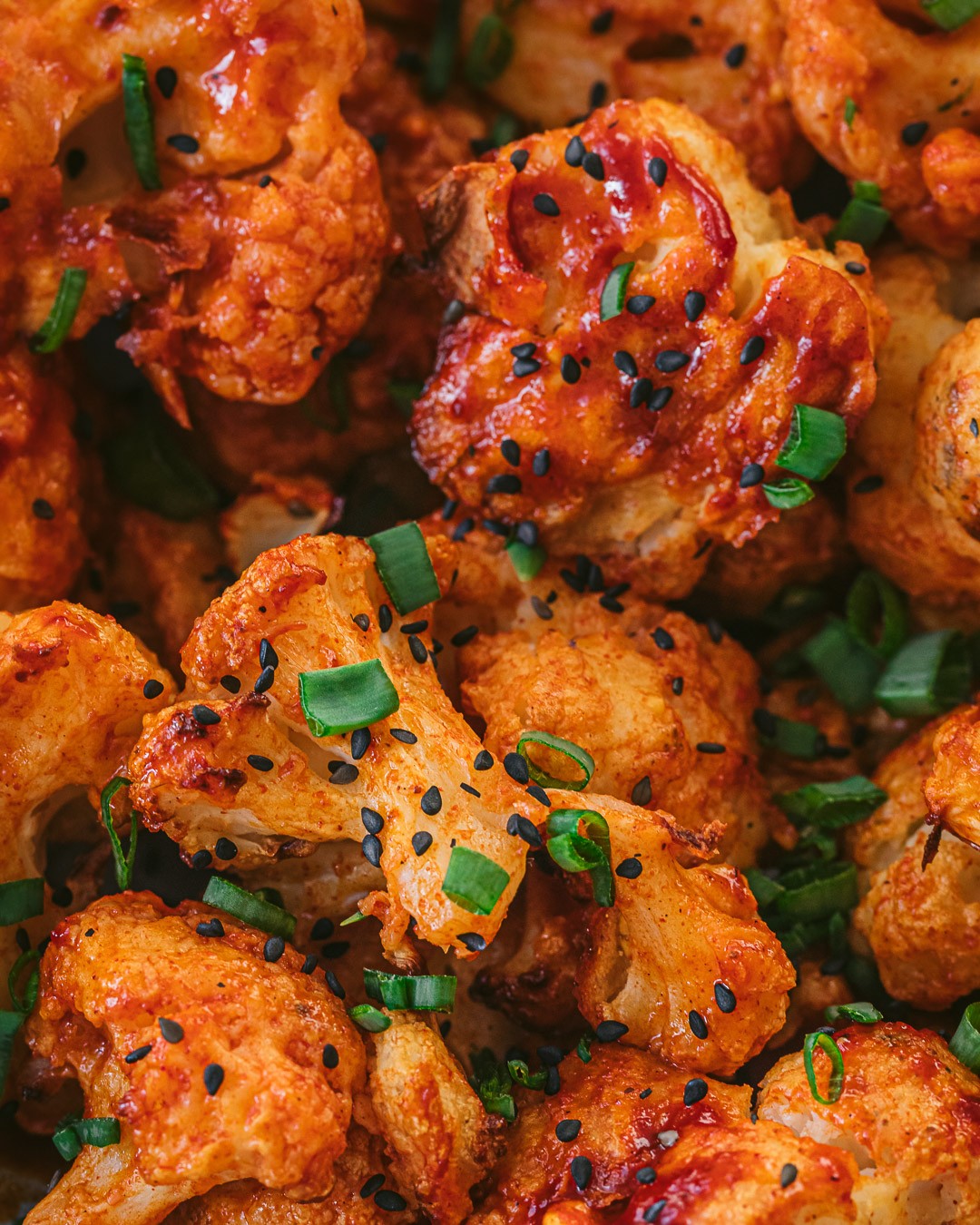 Korean-Style Spicy Cauliflower Wings