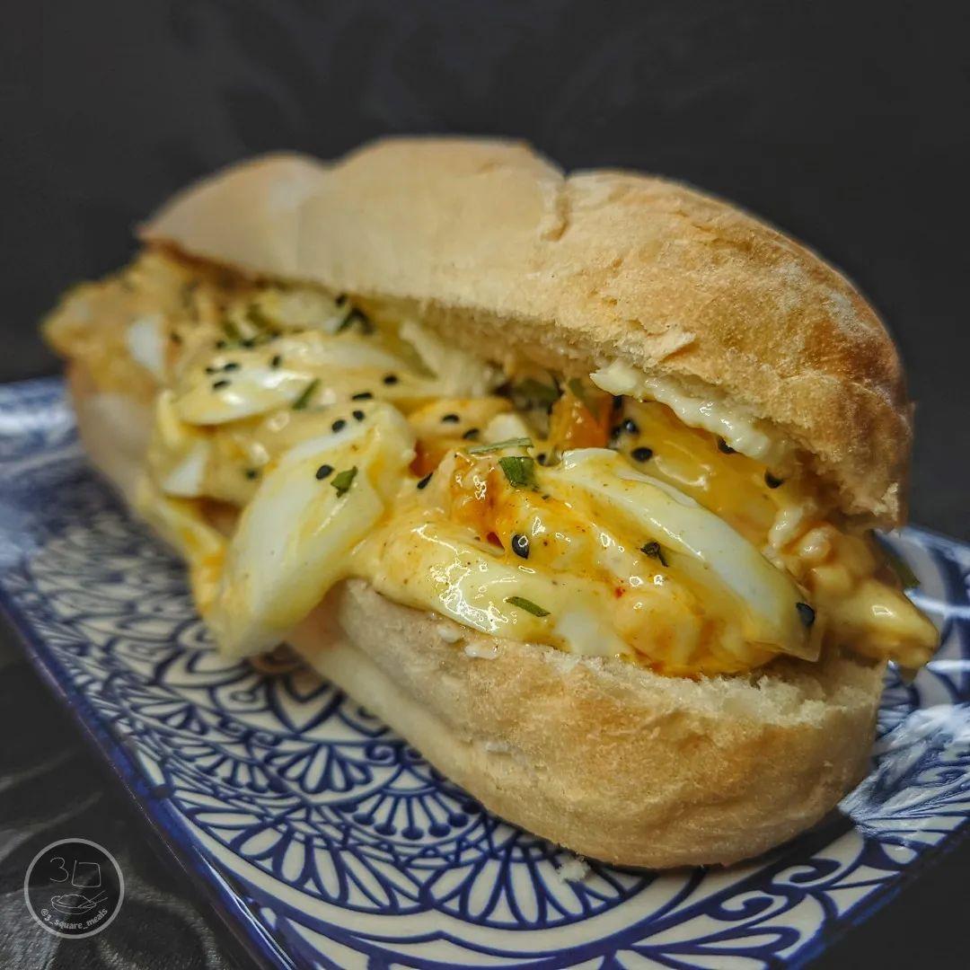 Curried Egg Mayo Sandwich
