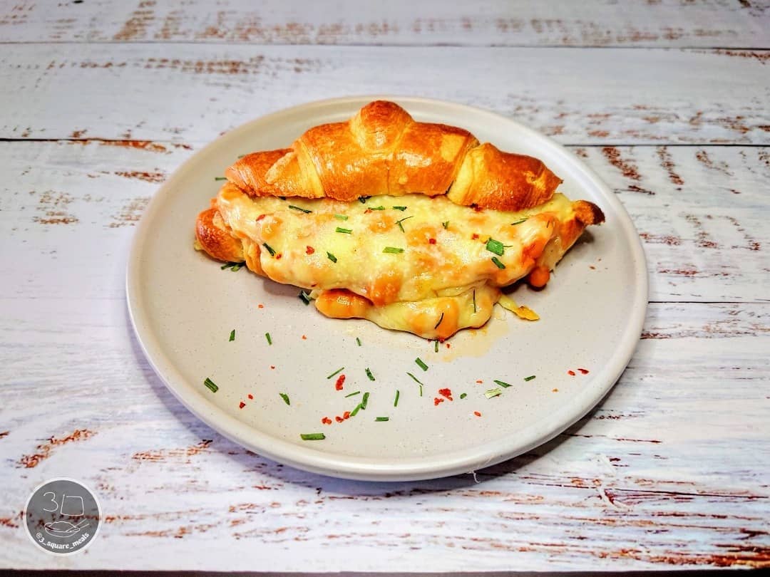 Cheesy Bean Croissant