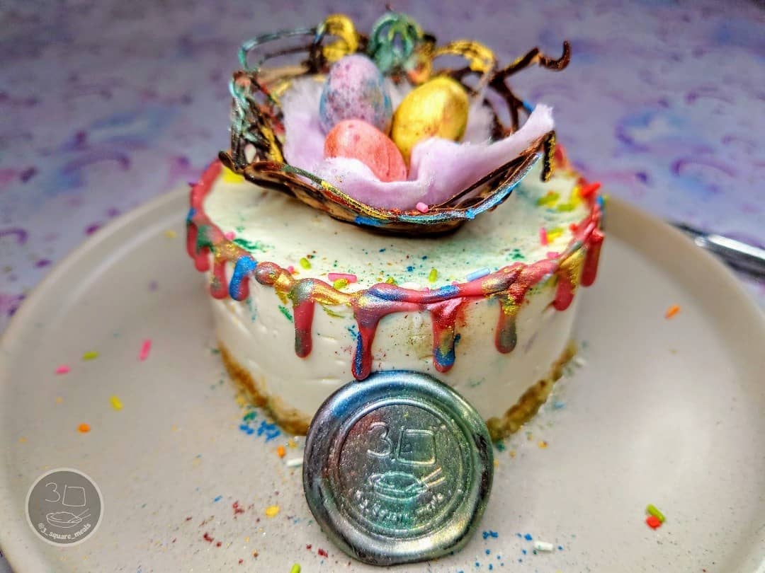 Unicorn Nest Cheesecake Recipe 🦄🌈🥚