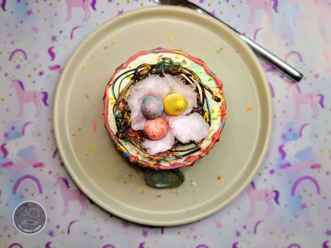 Unicorn Nest Cheesecake Recipe 🦄🌈🥚