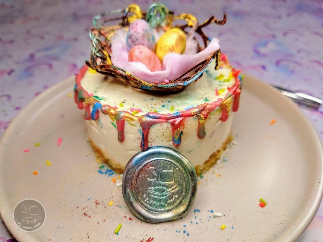 Unicorn Nest Cheesecake Recipe 🦄🌈🥚