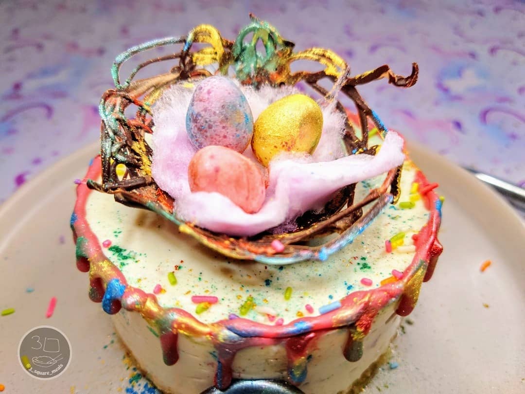 Unicorn Nest Cheesecake Recipe 🦄🌈🥚