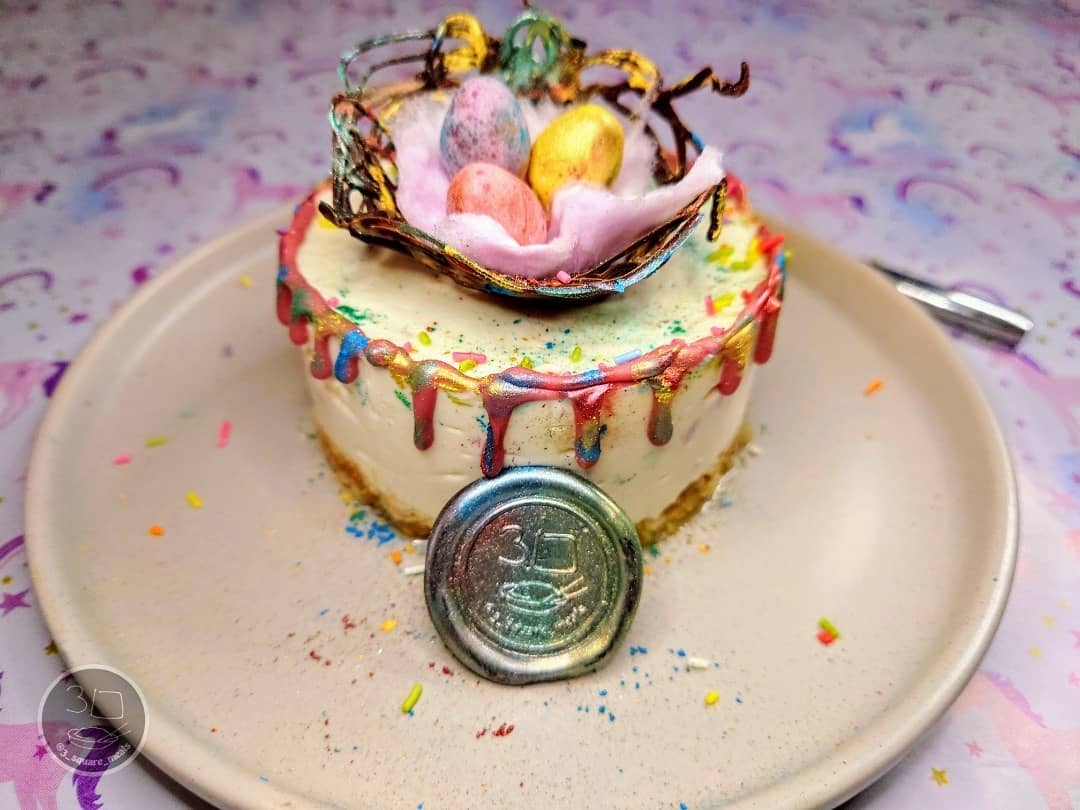 Unicorn Nest Cheesecake Recipe 🦄🌈🥚