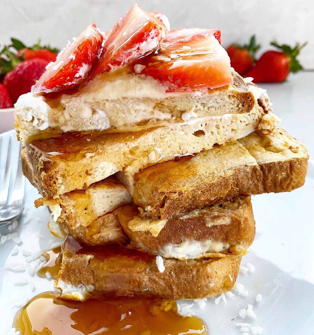 5 Ingredients Protein French Toast