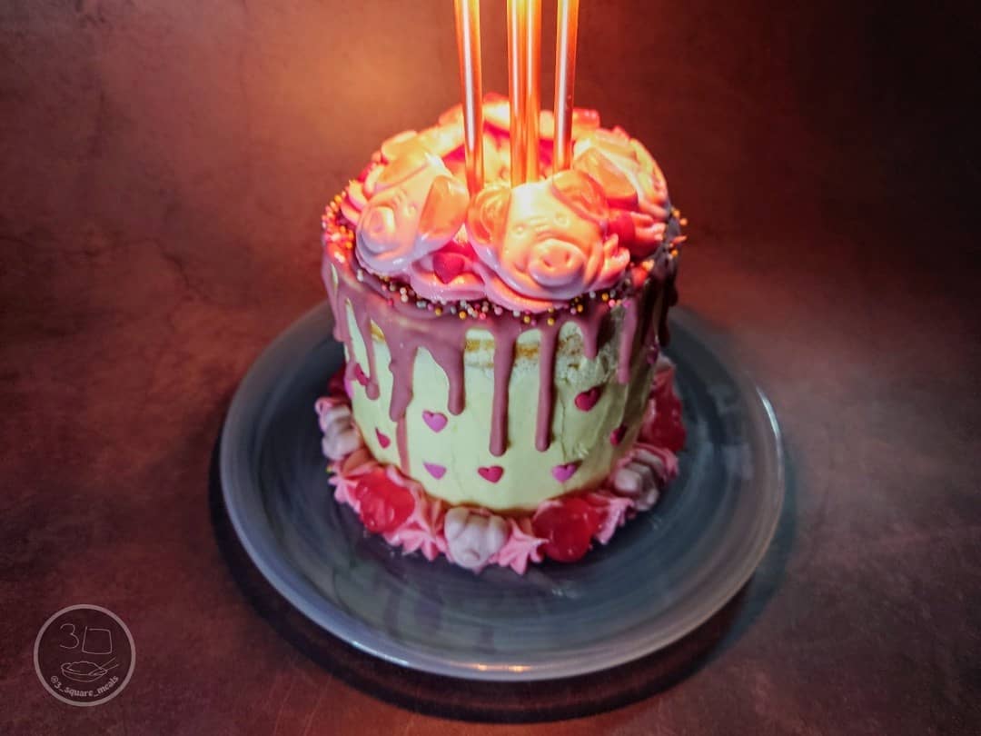 Percy Pig Birthday Cake