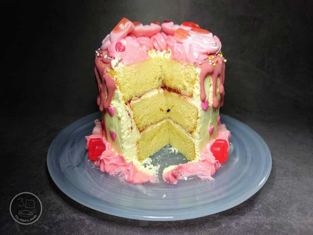 Percy Pig Birthday Cake
