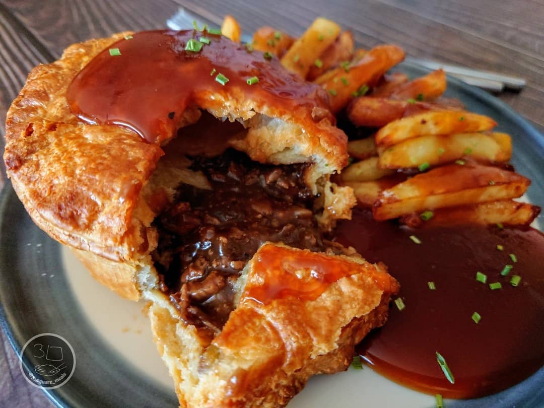 Vegan Mince Pie and Chips