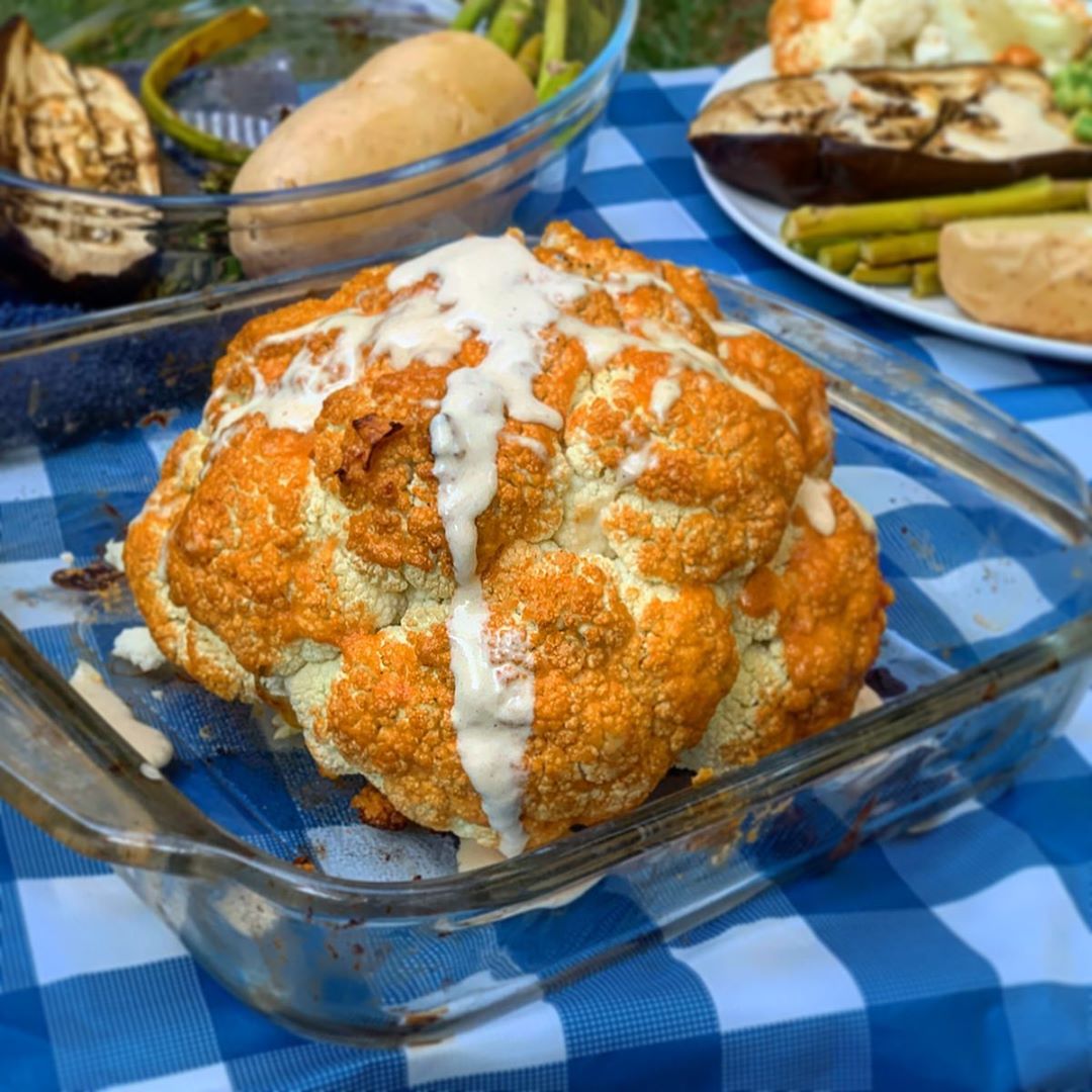 Paprika Roasted Cauliflower