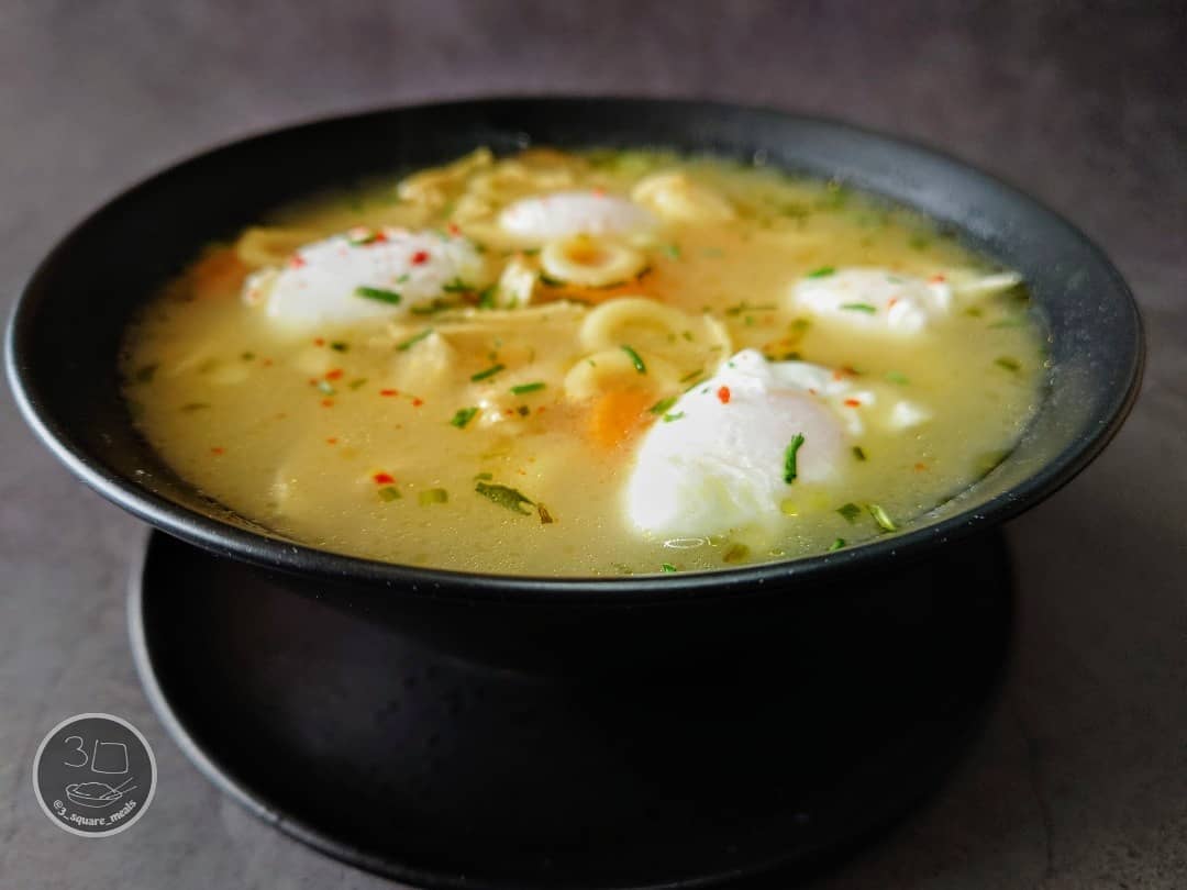 Vegetarian Chicken Noodle Soup