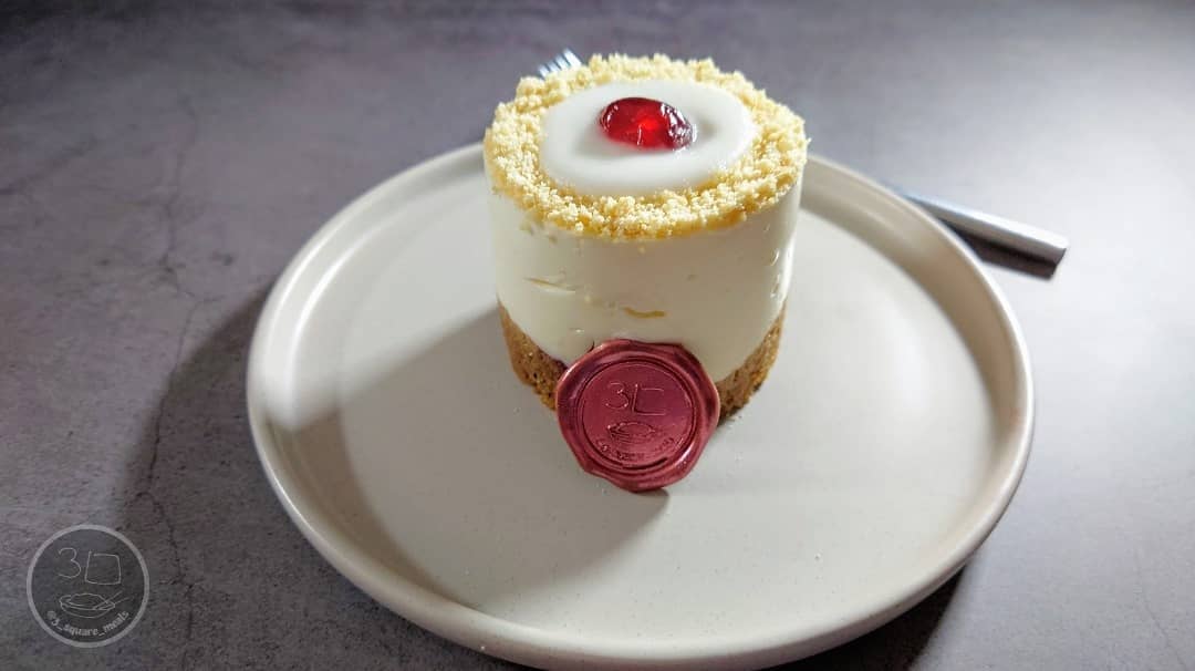 Cherry Bakewell Cheesecake Breakfast