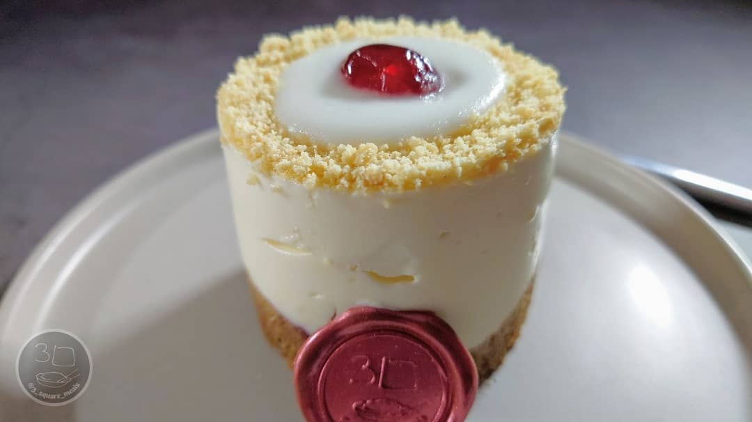 Cherry Bakewell Cheesecake Breakfast