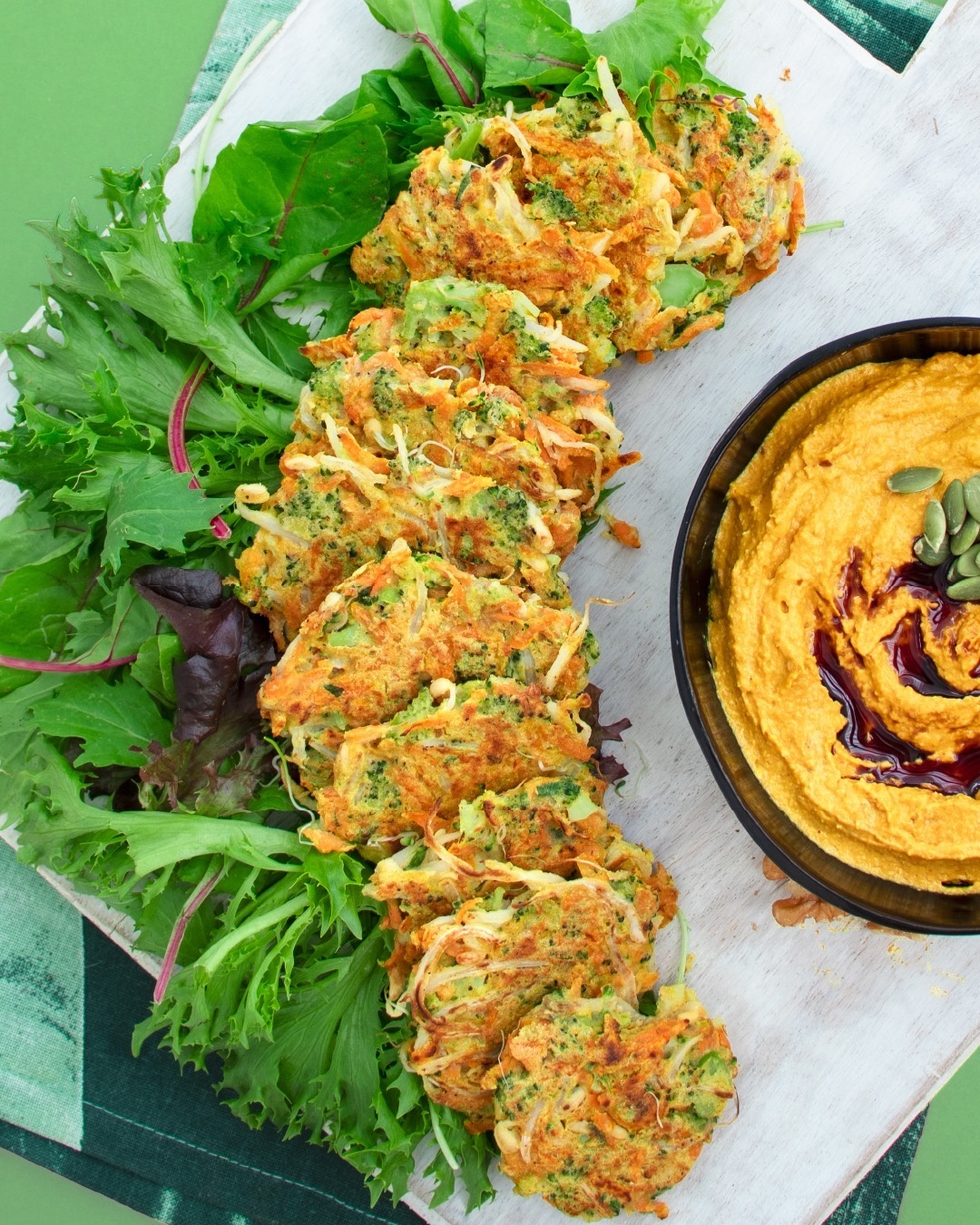 Crunchy Gluten-Free Sprouted Fritters