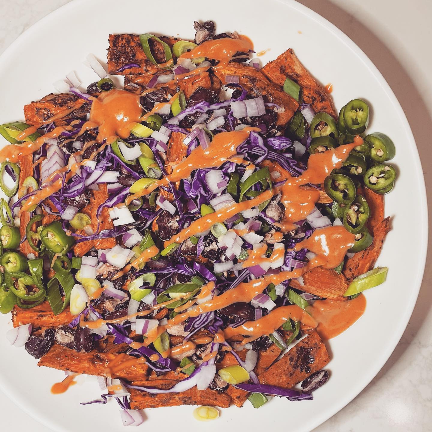 Loaded Sweet Potato Fries