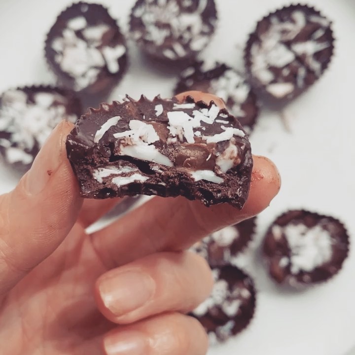 Triple Choc Coconut Patties