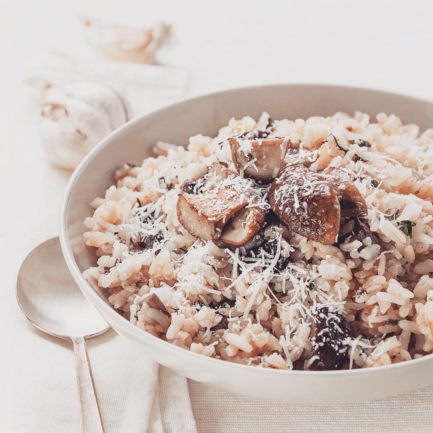 Wild Mushroom Truffle Risotto