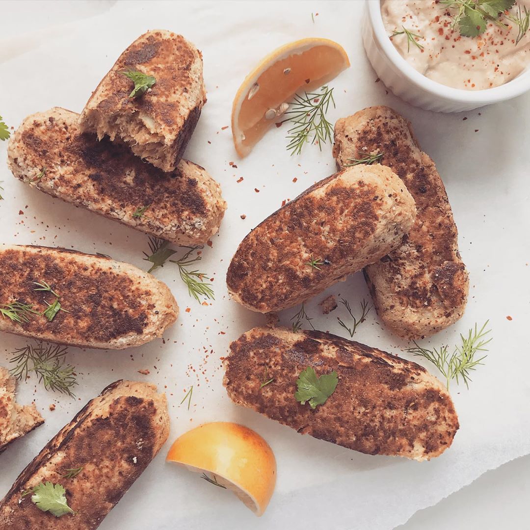 Tuna Croquettes W/ Herby Dip