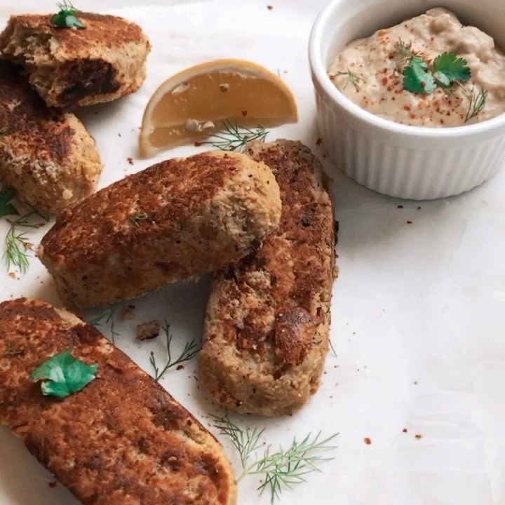 Tuna Croquettes W/ Herby Dip