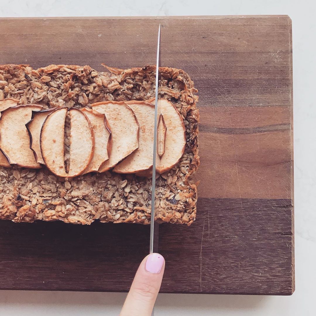 Apple + Walnut Baked Oats