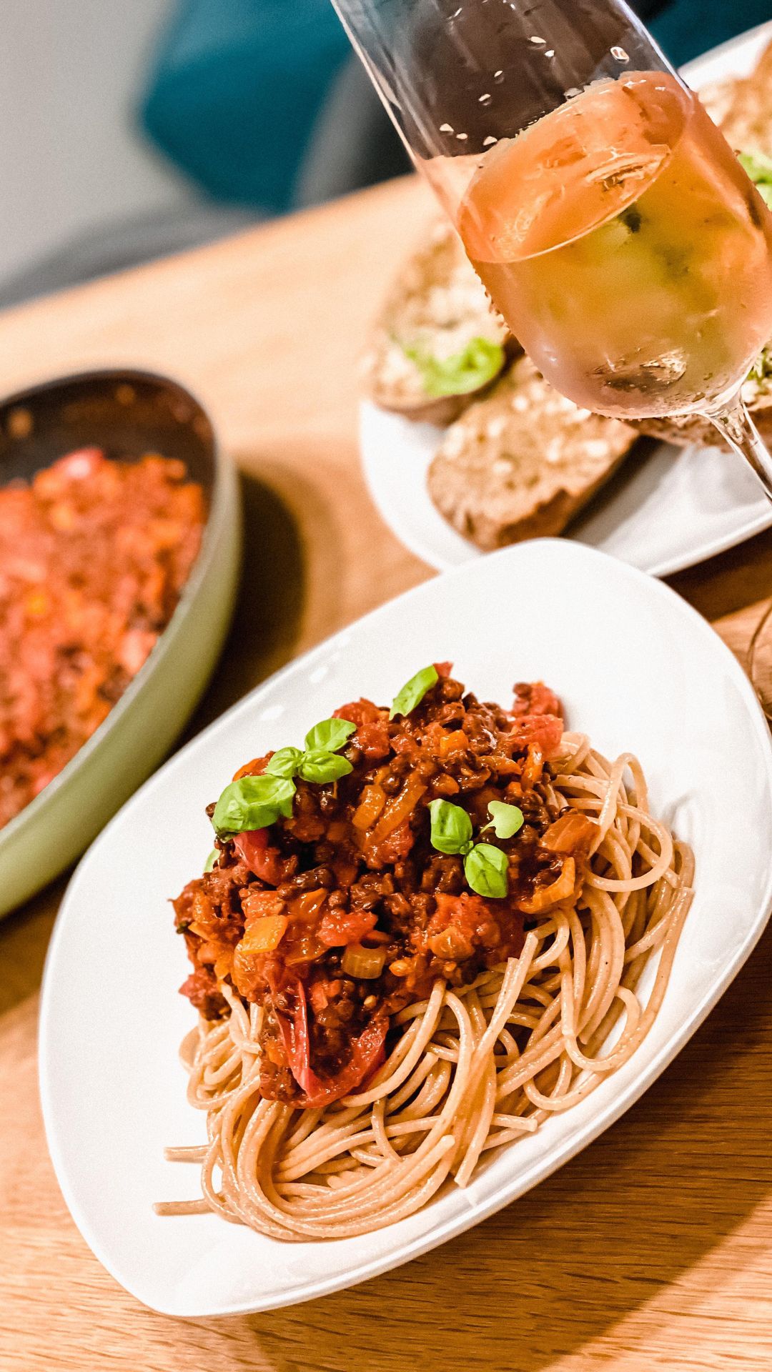 Simple Plant Based Bolognese