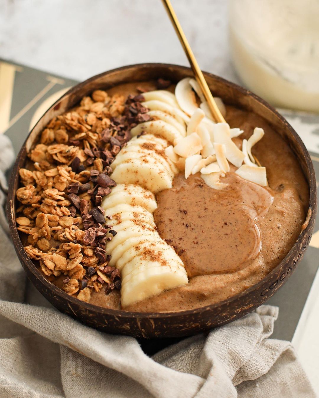 Pumpkin Spice Latte Smoothie Bowl