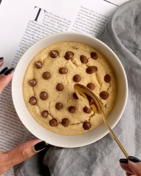 Cookie Dough Baked Oats