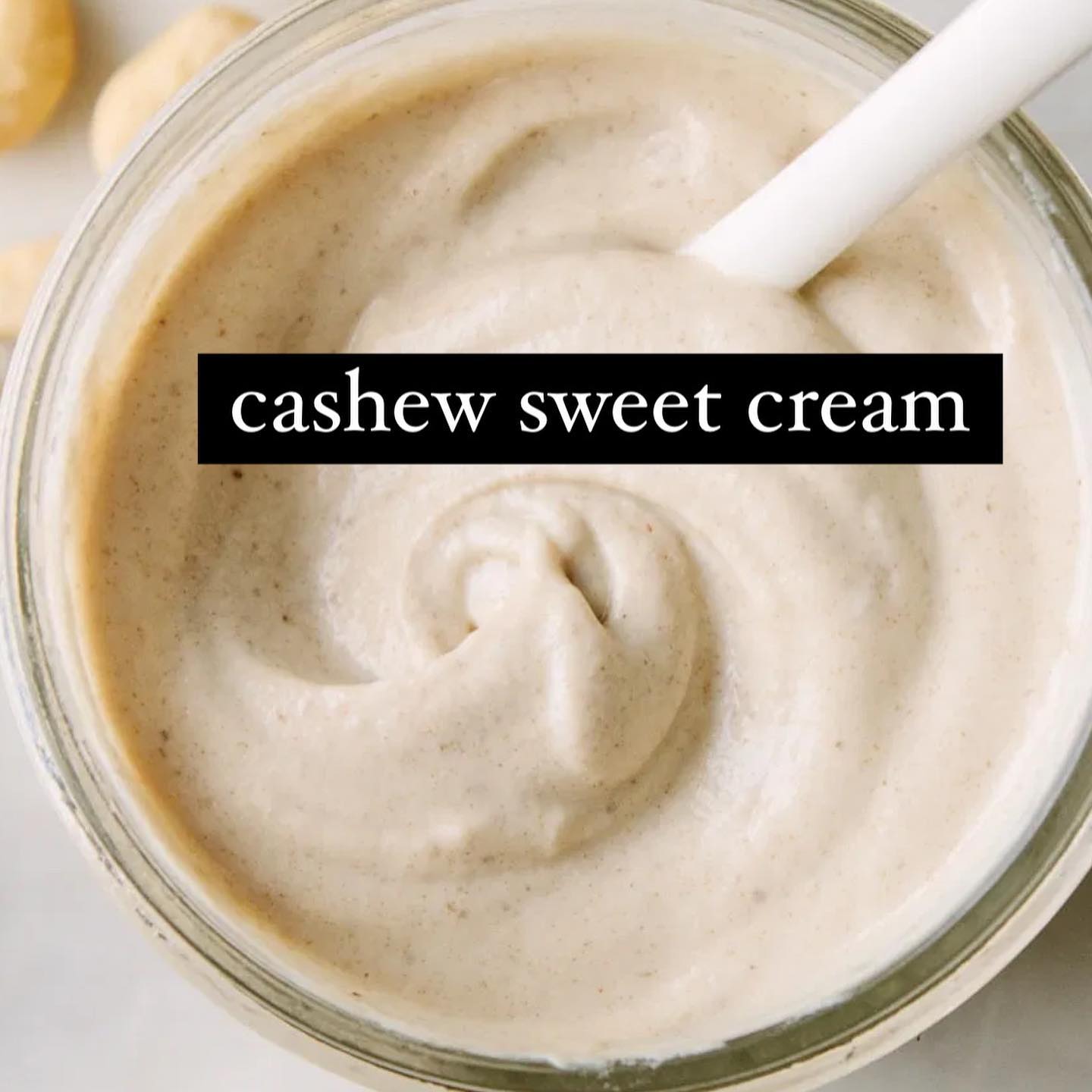 Creamy Cashew Sweet Dip for Fruit Tarts