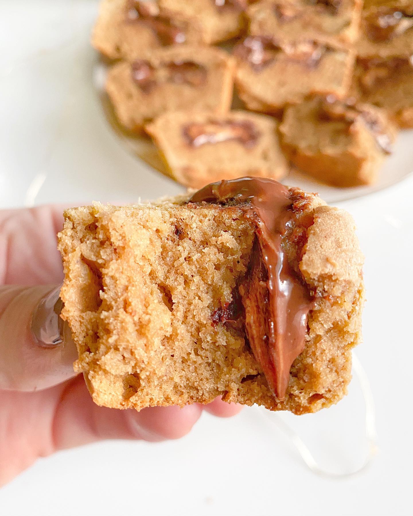 Peanut Butter Cup Sweet Potato Muffins