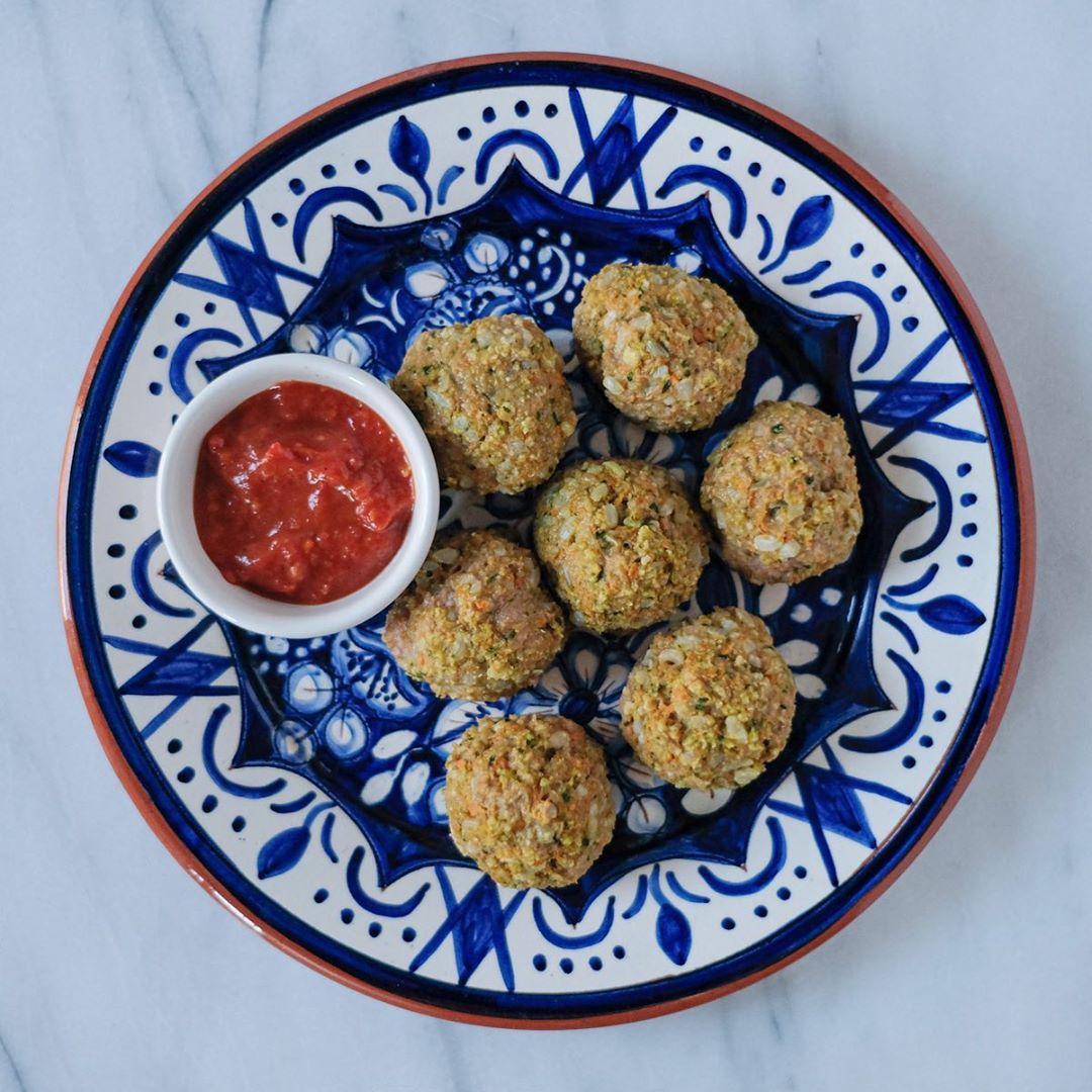 Turkey Brown Rice Meatballs