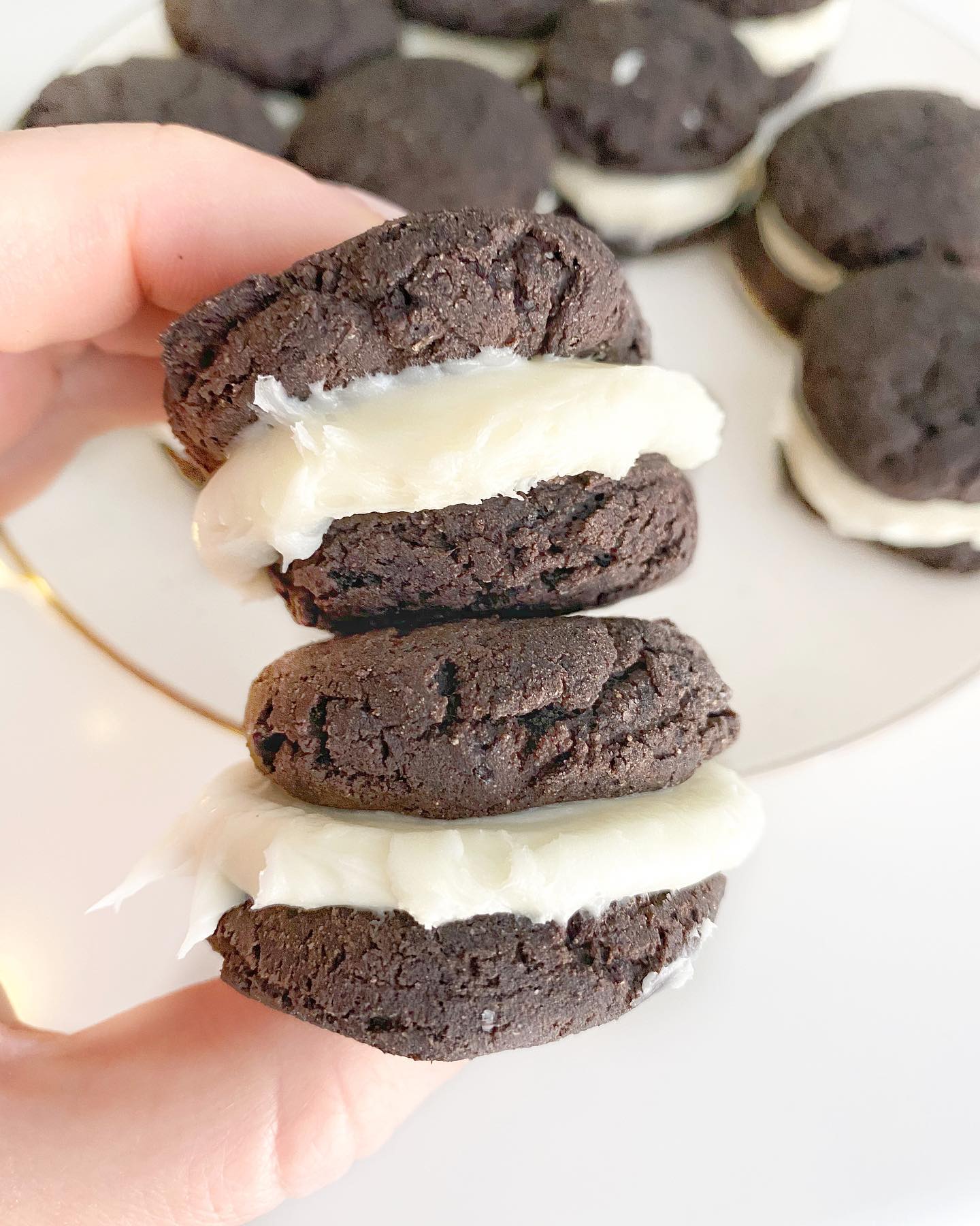 Homemade Soft Oreo Cookies