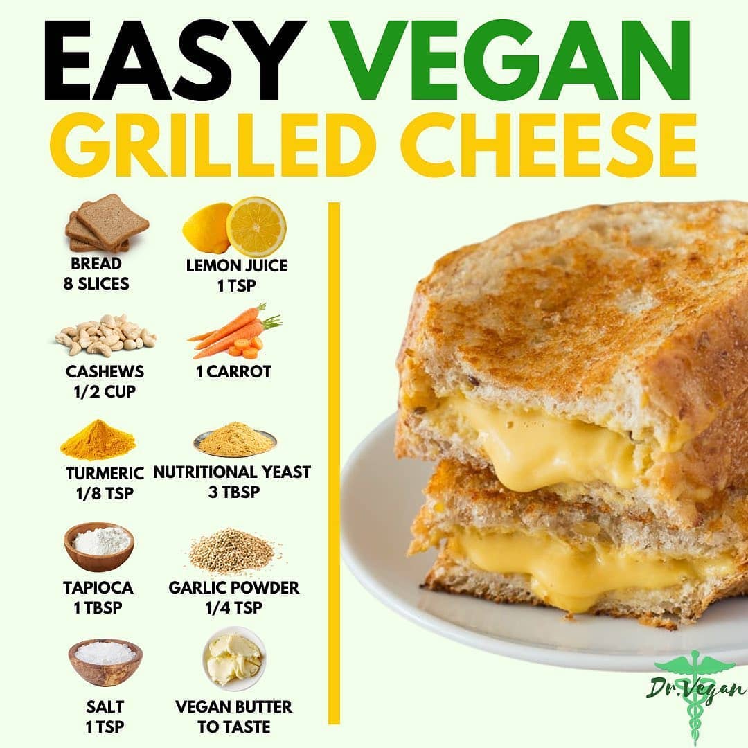 Homemade Vegan Grilled Cheese Sandwich