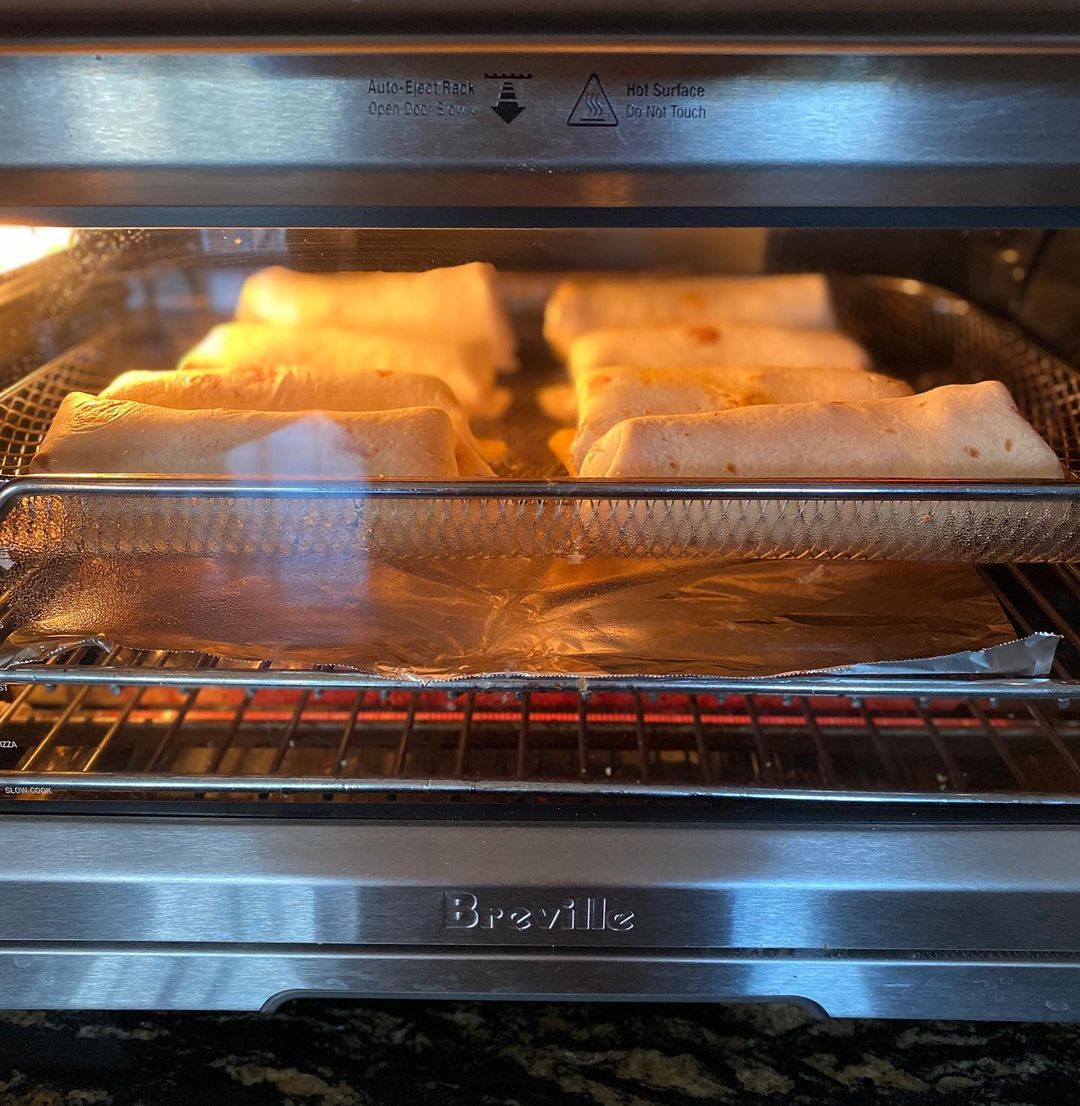 Spicy Vegetable Chimichangas in the Air Fryer