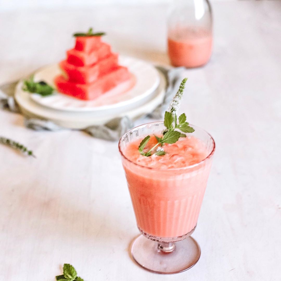 Watermelon and Coconut Milk Blend