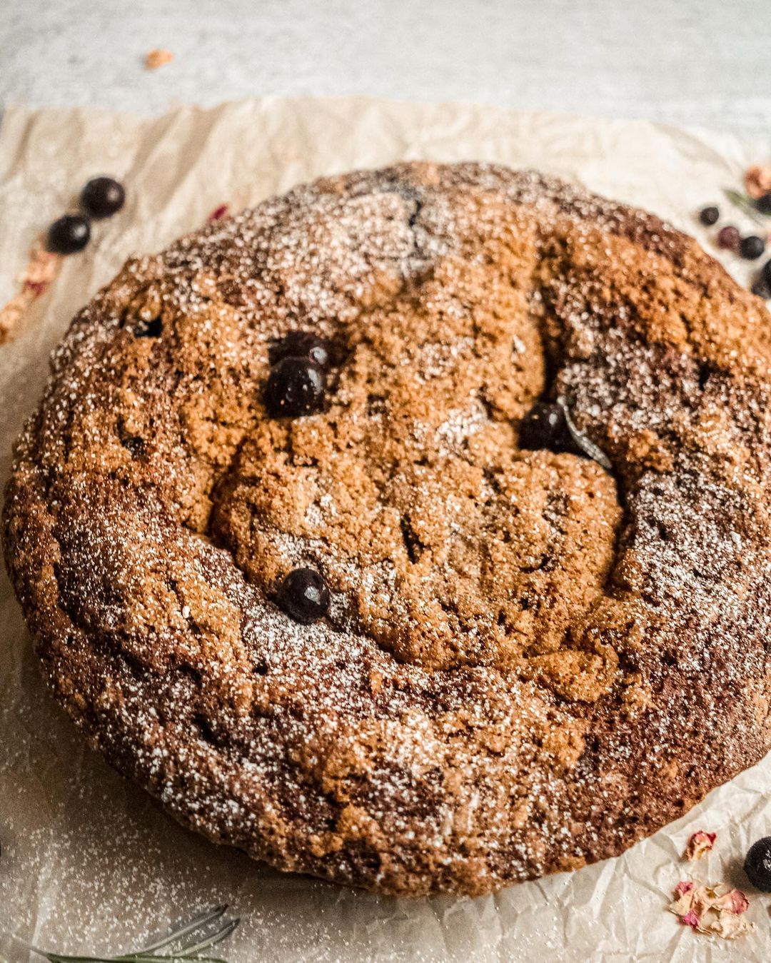 Blueberry Banana Coffee Cake