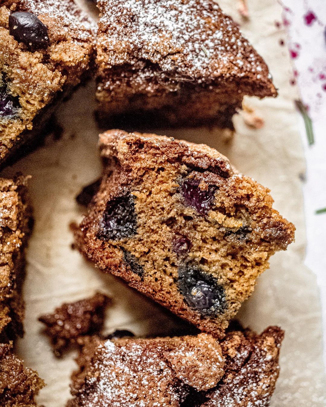 Blueberry Banana Coffee Cake