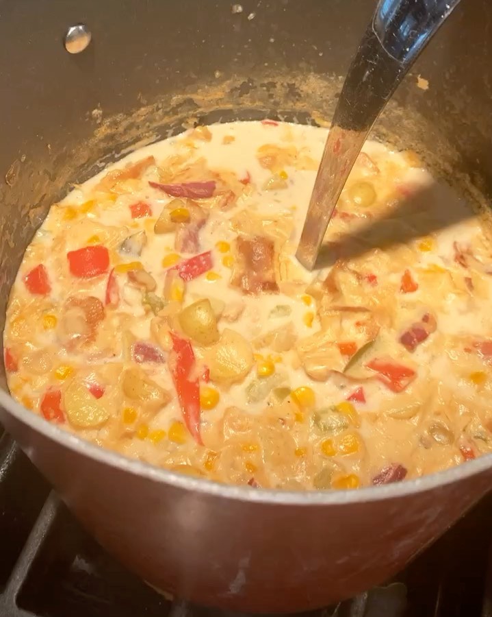 Wild Jumbo Crab and Corn Chowder