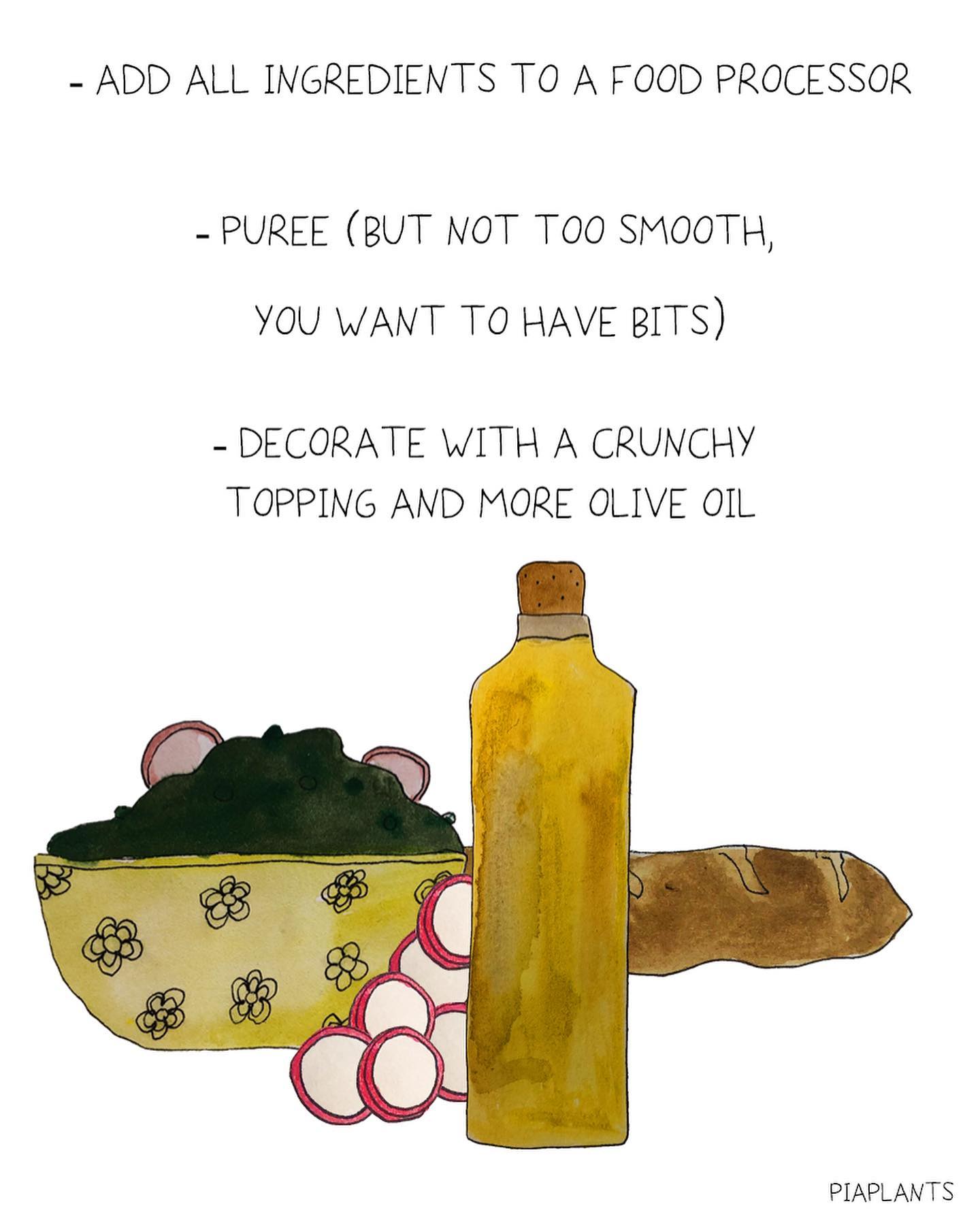 Ultra Healthy Herbed Pea Dip