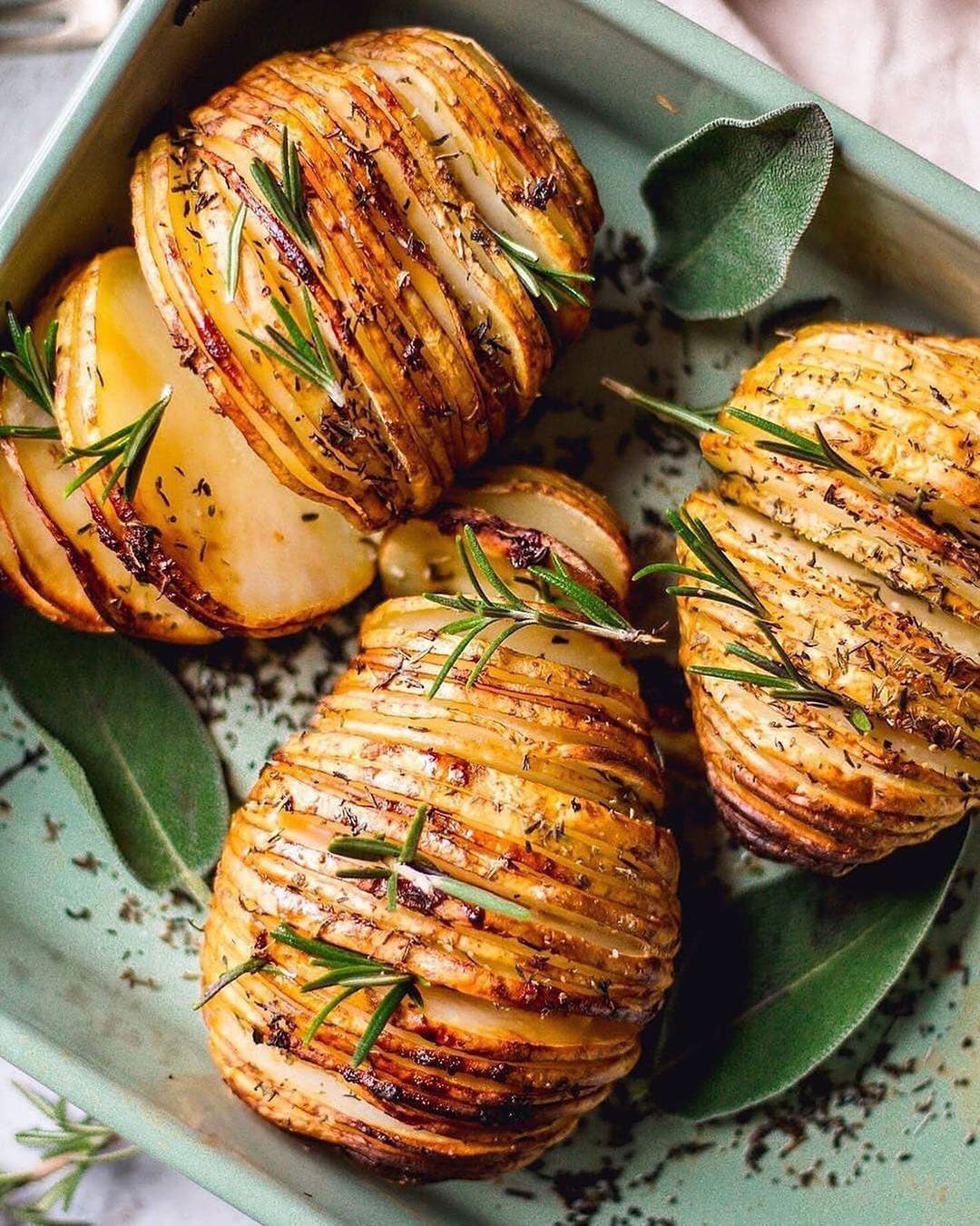 Hasselback Potatoes