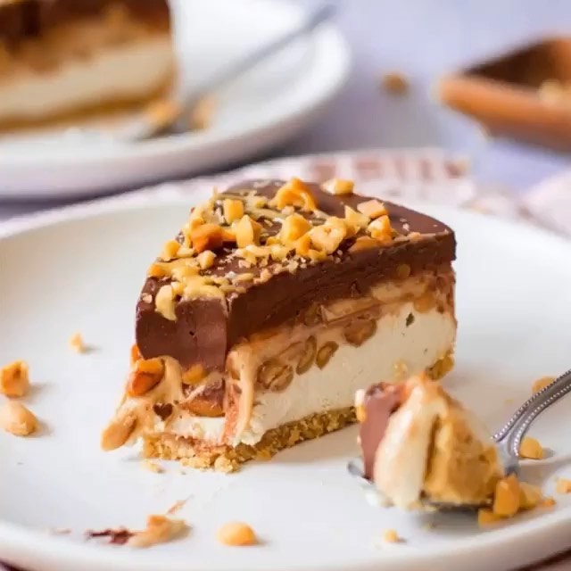 Snickers Ice Cream Cake