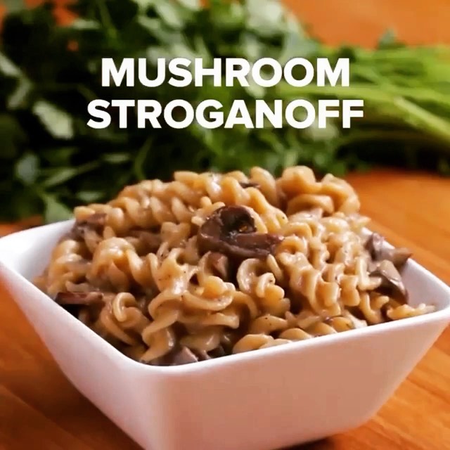 Mushroom Stroganoff