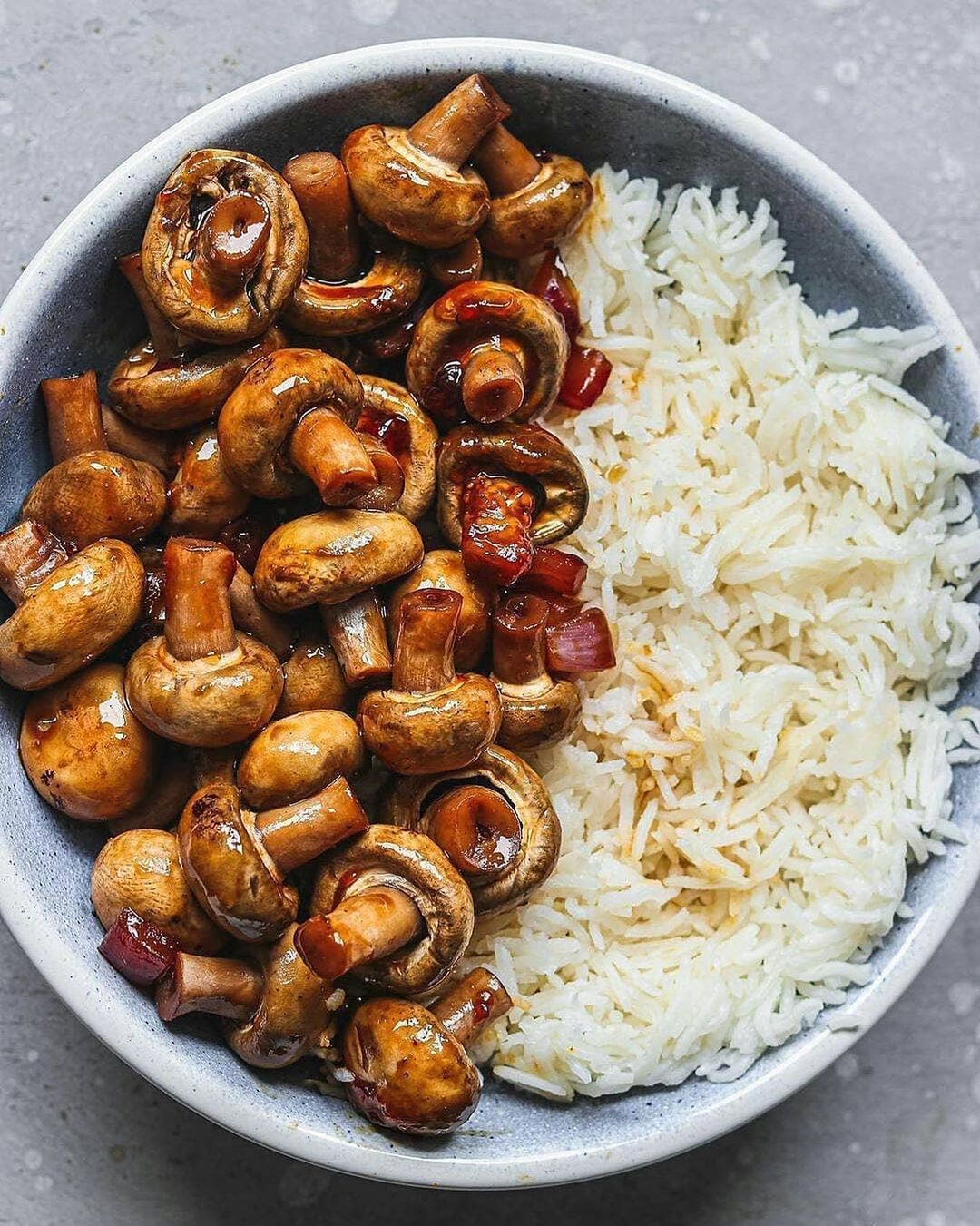 Miso Glazed Mushrooms