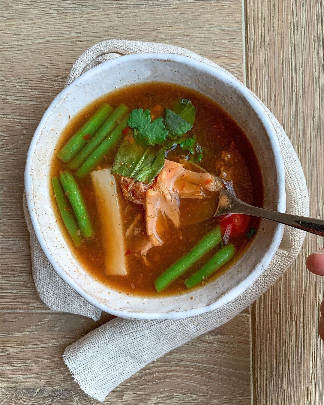 Sour Curry of Jackfruit and Mixed Vegetables