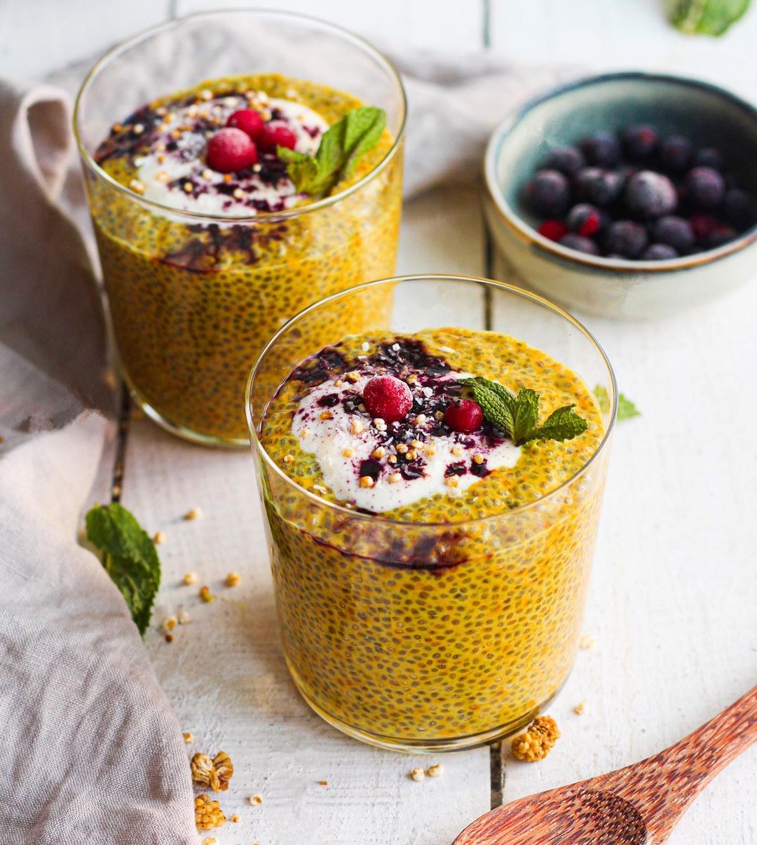 Golden Milk Chia Pudding